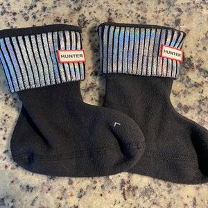 Kids Hunter foiled boot socks